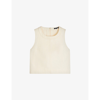 Soeur Pampa Sleeveless Cotton Top In Cream