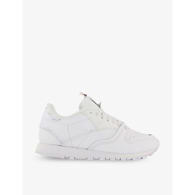 Adidas Statement Reebok X Maison Margiela Project 0 Club C Leather Low-top Trainers In White
