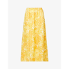 Faithfull The Brand Danita Floral-print Linen Maxi Skirt In Canaria Floral