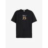 BURBERRY CARRICK MONOGRAM-PRINT OVERSIZED COTTON T-SHIRT