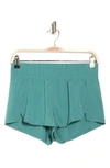 Z By Zella Interval Woven Run Shorts In Teal