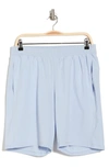 Z By Zella Traverse Woven Shorts In Blue Zen