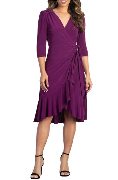 KIYONNA WHIMSY WRAP DRESS