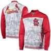 Stitches Men's  Red St. Louis Cardinals Camo Full-zip Jacket In Red