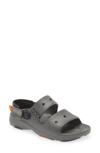 Crocs Men's Classic All-terrain Clogs From Finish Line In Slate Grey