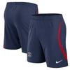 NIKE NIKE NAVY PARIS SAINT-GERMAIN 2022/23 STRIKE PERFORMANCE SHORTS