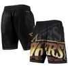 Mitchell & Ness Men's  Black Philadelphia 76ers Big Face 4.0 Fashion Shorts In Black