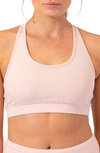 Threads 4 Thought Malana T-back Sports Bra In Heather Nomad