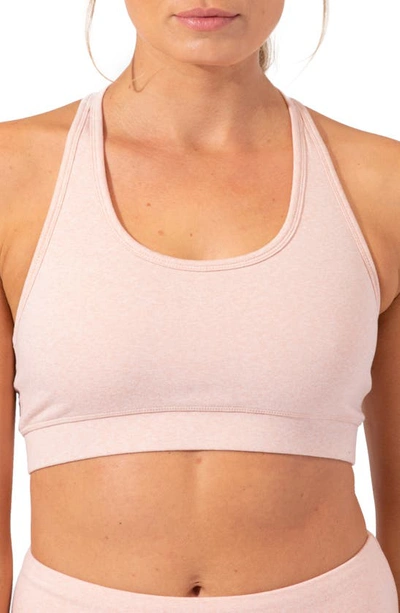 Threads 4 Thought Malana T-back Sports Bra In Heather Nomad