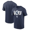 Nike Lou Gehrig Navy New York Yankees Cooperstown Collection Lou Gehrig Day Retired Number T-shirt In Navy