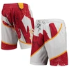 MITCHELL & NESS MITCHELL & NESS WHITE ATLANTA HAWKS HARDWOOD CLASSICS 1986 HYPER HOOPS SWINGMAN SHORTS