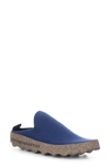 Asportuguesas By Fly London Knit Clog In Navy/ Brown S Cafe