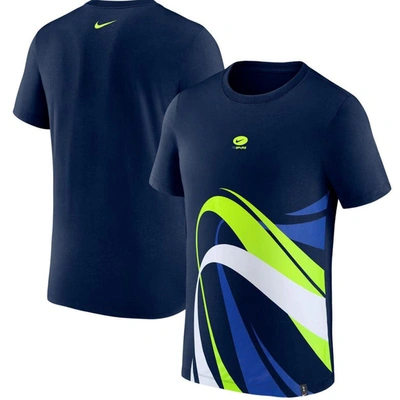 Nike Navy Tottenham Hotspur Ignite T-shirt In Blue