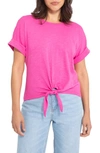 Sanctuary All Day Tie Waist T-shirt In Tart