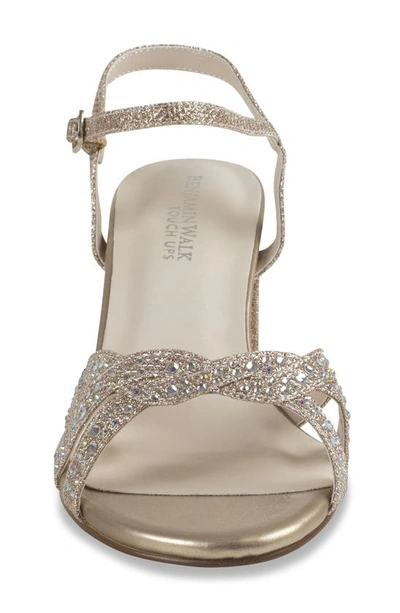 Touch Ups Ivy Ankle Strap Sandal In Champagne