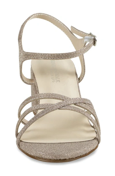 Touch Ups Delilah Ankle Strap Sandal In Champagne