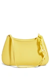 House Of Want Newbie Vegan Leather Shoulder Bag In Limoncello
