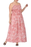 Standards & Practices Floral Maxi Sundress In Floral