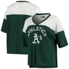 G-III SPORTS BY CARL BANKS G-III SPORTS BY CARL BANKS GREEN OAKLAND ATHLETICS ALL WORLD V-NECK T-SHIRT