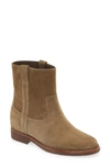Isabel Marant Susee Suede Western Ankle Booties In 50ta Taupe