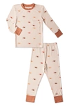 EVERLY GREY BABY GREY BY EVERLY GREY SUNRISE FITTED TWO PIECE PAJAMAS