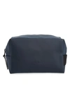 Rains Small Waterproof Toiletry Bag In Navy