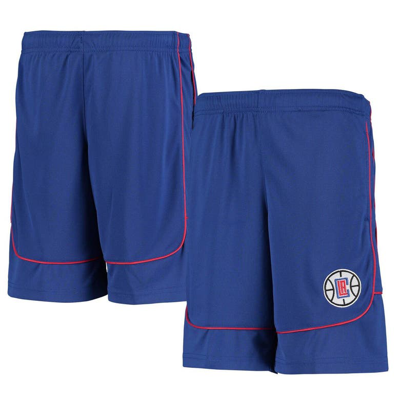 Outerstuff Kids' Youth Royal La Clippers Boomin Out Dazzle Shorts