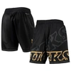 MITCHELL & NESS MITCHELL & NESS BLACK MILWAUKEE BUCKS BIG FACE 4.0 FASHION SHORTS