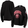 PRESSBOX PRESSBOX BLACK CINCINNATI BEARCATS EDITH LONG SLEEVE T-SHIRT