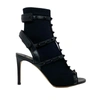 Valentino Rockstud Sock Heel Sandals In Black