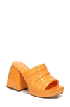 Circus By Sam Edelman Marlie Platform Sandal In Citrus Orange