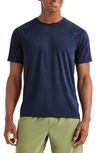 Rhone Crew Neck Short Sleeve T-shirt In Navy