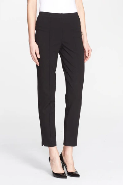 ST JOHN ST. JOHN COLLECTION PONTE KNIT ANKLE PANTS,K88BW10
