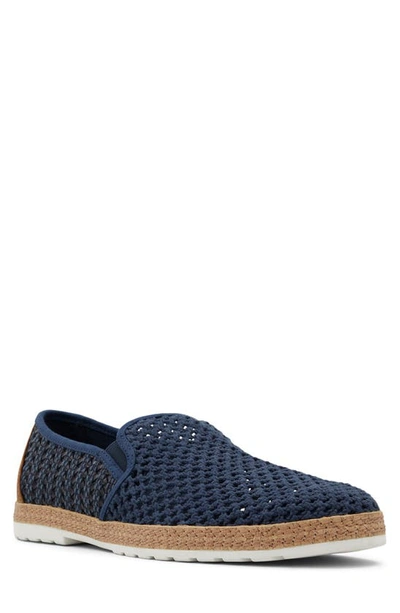 Aldo Kianou Crochet Slip-on In Navy