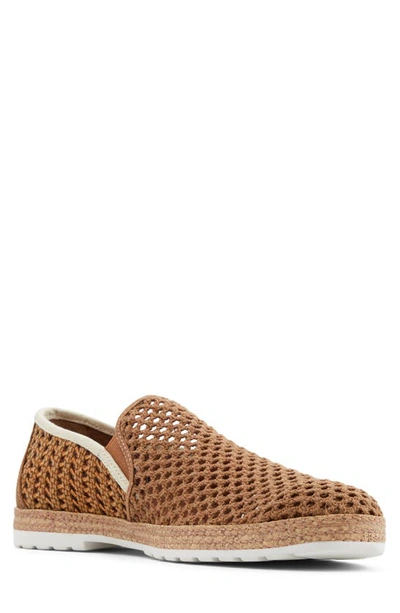 Aldo Kianou Crochet Slip-on In Cognac