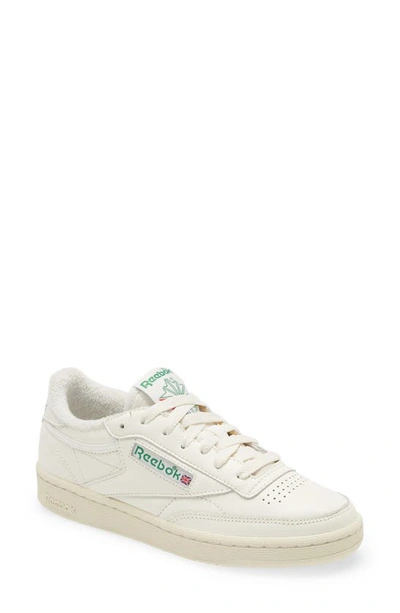 Reebok Club C 85 Vintage Gx3686 Women's Chalk Alabaster Green Shoes 10.5 Pop12