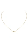 Messika Women's Move Uno 18k Yellow Gold & Diamond Pendant Necklace