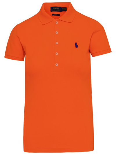 Polo Ralph Lauren Logo In Orange