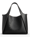 Stella Mccartney Perforated Logo Faux-leather Crossbody Bag