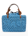 Staud Ria Crochet Top-handle Bag