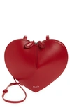 Alaïa Red Le Coeur Heart-shaped Shoulder Bag In 331 - Laque