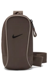 Nike Sportswear Essentials Crossbody Bag In 004 Ironstone/ Black
