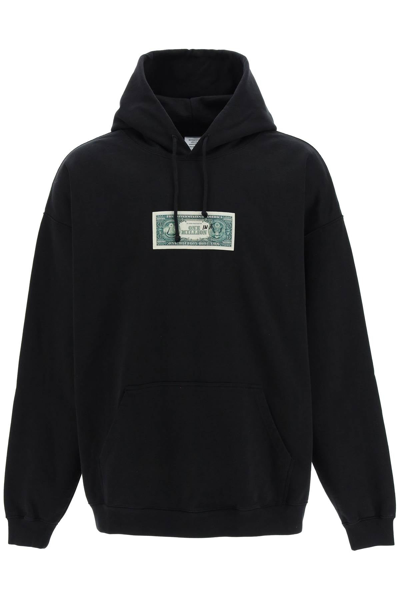 Vetements One In A Million Hoodie In Black