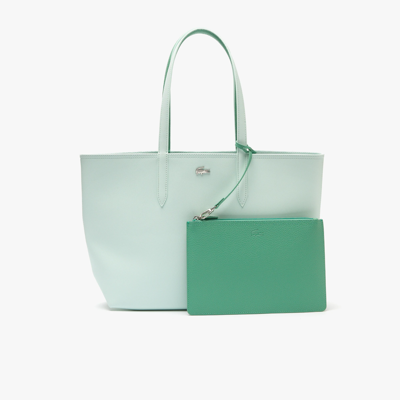Lacoste Women's Anna Reversible Bicolor Tote Bag - One Size In Blue