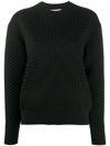 Alexander Mcqueen Women's Crew Neck Sweater In Black