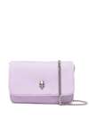 ALEXANDER MCQUEEN ALEXANDER MCQUEEN WOMEN'S PURPLE POLYESTER SHOULDER BAG