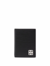 GIVENCHY GIVENCHY MEN'S BLACK LEATHER WALLET