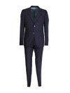 GUCCI GUCCI MEN'S BLUE WOOL SUIT