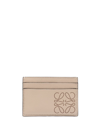 LOEWE LOEWE WOMEN'S BEIGE LEATHER CARD HOLDER