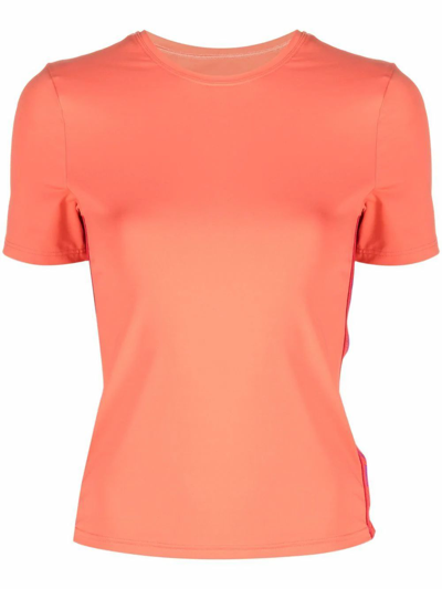 Off-white Off White Women's  Orange Polyester T Shirt